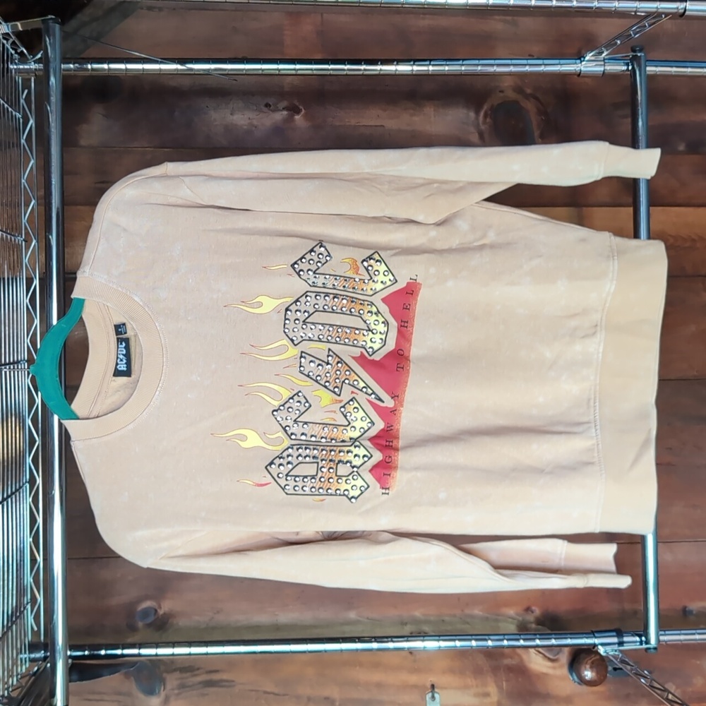 🆕 Peach AC/DC Band Jumper